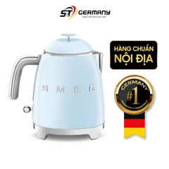 Ấm siêu tốc mini SMEG KLF05PBEU 0,8L màu xanh blue