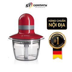 Máy xay thịt mini BOSCH MMR08R2 màu đỏ