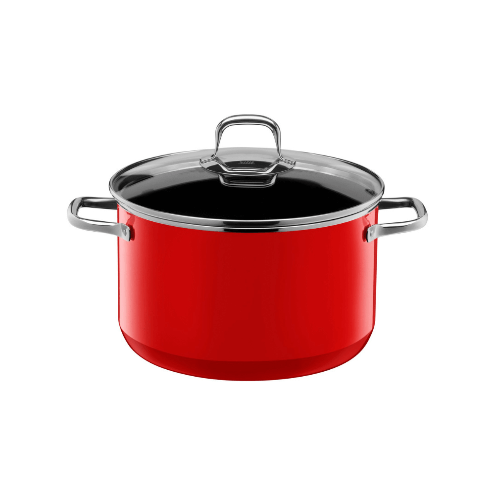 Bộ nồi SILIT ELEGANCE 4 món màu đỏ made in Germany