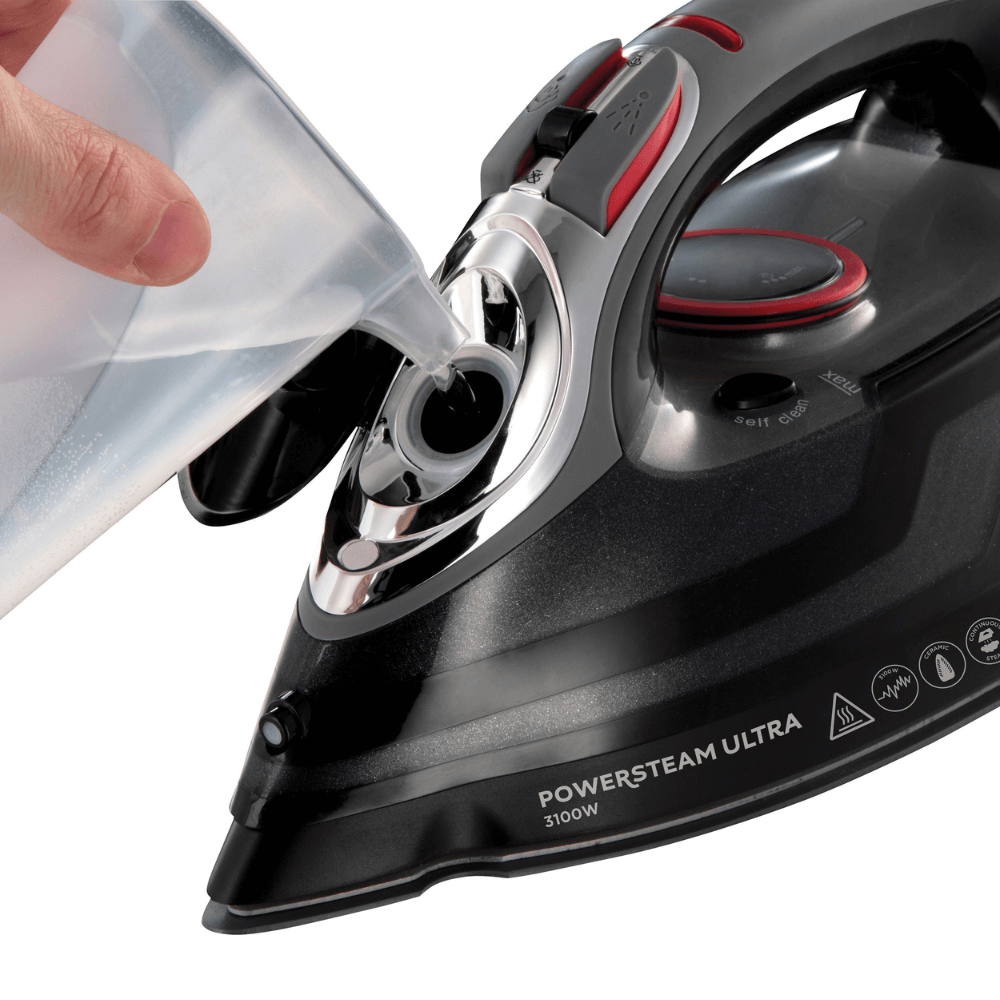 Bàn Là Russell Hobbs Powersteam Ultra 3100W màu đen