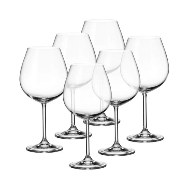 Bộ 6 ly vang Bohemia Colibri 650ml