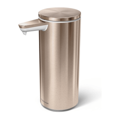 Chiết xà phòng cảm ứng Simplehuman màu vàng đồng