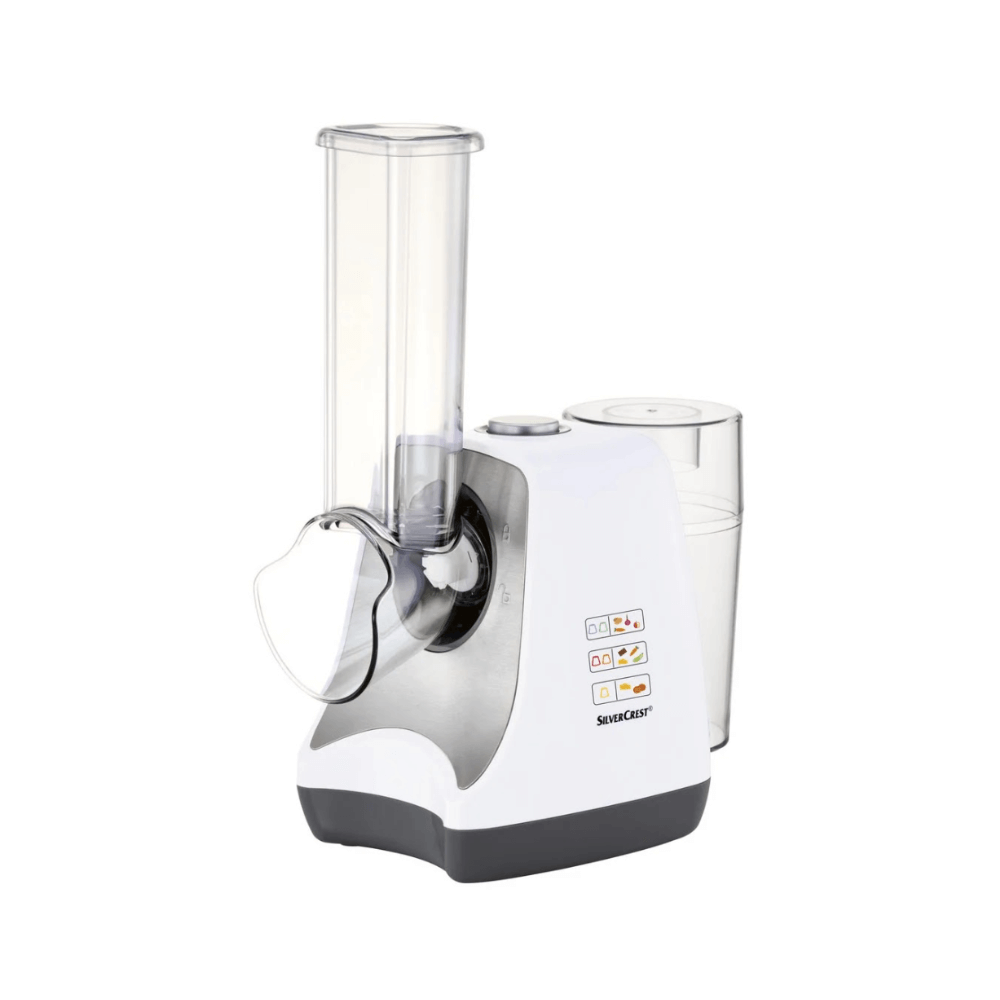 Máy cắt lát, băm nhỏ, bào sợi rau củ SILVERCREST Germany màu trắng