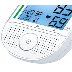 Máy đo huyết áp bắp tay BEURER BM49 màu trắng