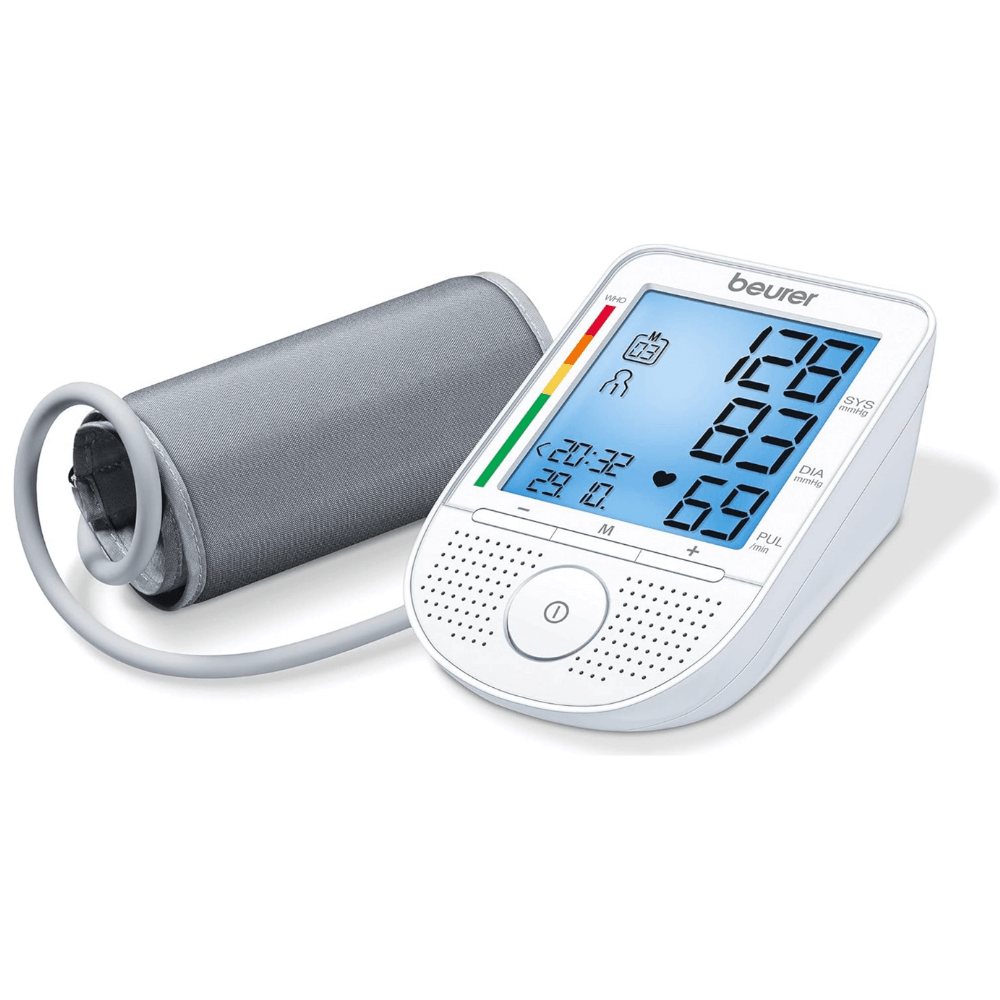 Máy đo huyết áp bắp tay BEURER BM49 màu trắng