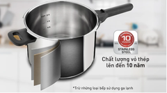 Nồi áp suất TEFAL Secure 5 Neo 6 lit núm vặn đỏ