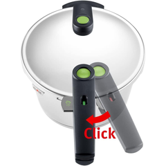 Áp suất Fissler 6L Vitaquick Green made in Germany kèm xửng hấp