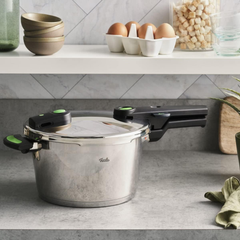 Áp suất Fissler 6L Vitaquick Green made in Germany kèm xửng hấp