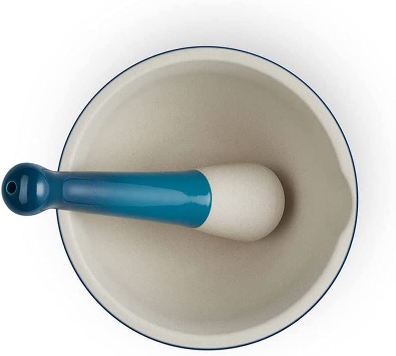 Bộ Chày Cối Lecreuset Mortar & Pestle Deep Teal 300ml (màu xanh tím than)