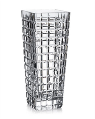 Lọ hoa pha lê Atrium Rogaska 32cm màu trắng