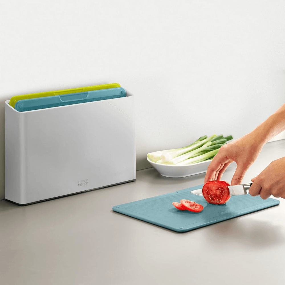 Bộ 3 thớt phân loại Joseph Joseph Folio Duo (Opal) 60221