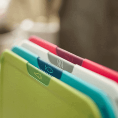 Bộ 4 thớt phân loại Joseph Joseph Duo Icon (Mcolour) 60220