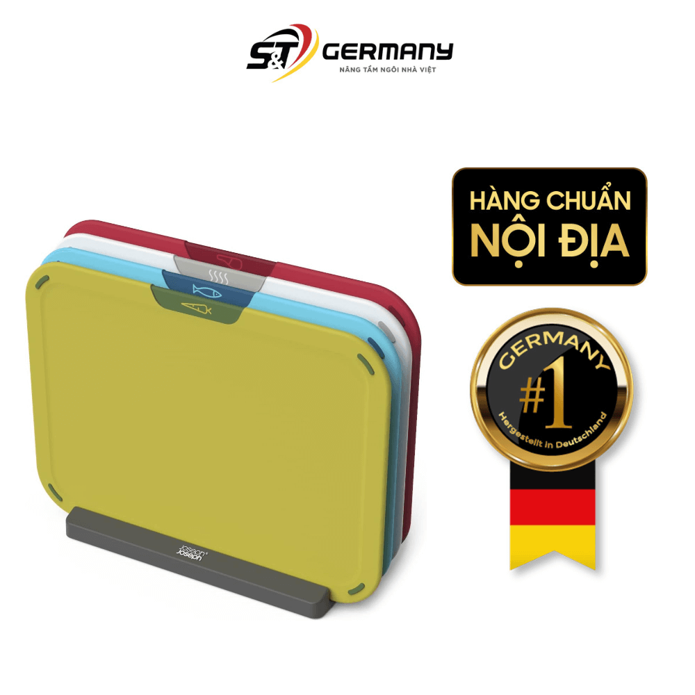 Bộ 4 thớt phân loại Joseph Joseph Duo Icon (Mcolour) 60220