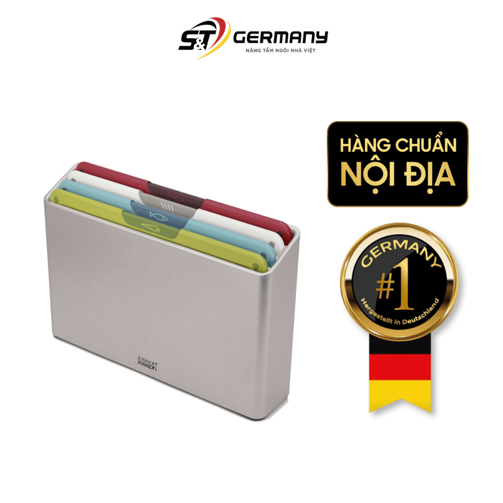 Bộ 4 thớt phân loại Joseph Joseph Folio Icon Large (Mcolour) 60218