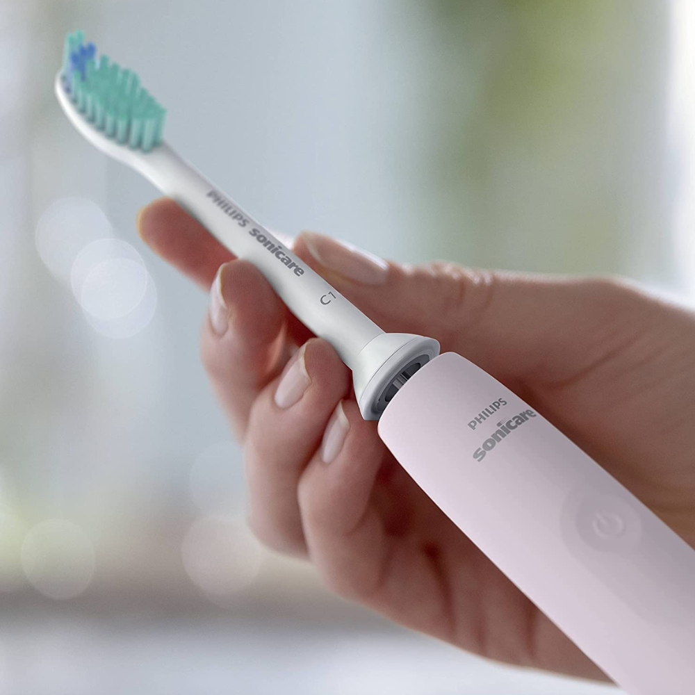 Bàn Chải Điện Philips Sonicare 3100 HX3673/11 màu hồng kèm hộp đựng mang đi du lịch