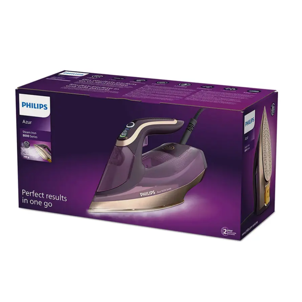 Bàn là Philips Azur 8000 DST8021/30 3000W (màu Violett) – mẫu mới 8/2022