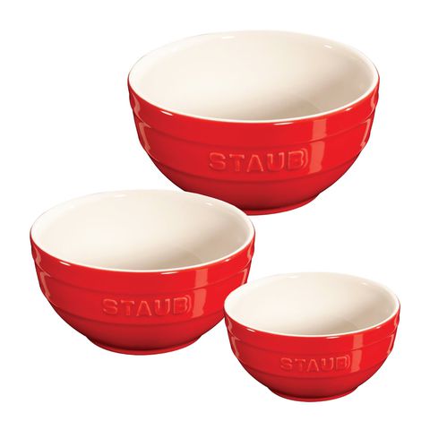 Bát staub 14cm màu đỏ cherry