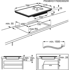 Bếp từ AEG IKB84431FB nội địa Đức