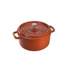 Nồi tròn STAUB Cocotte Cannelle 22cm màu cam quế