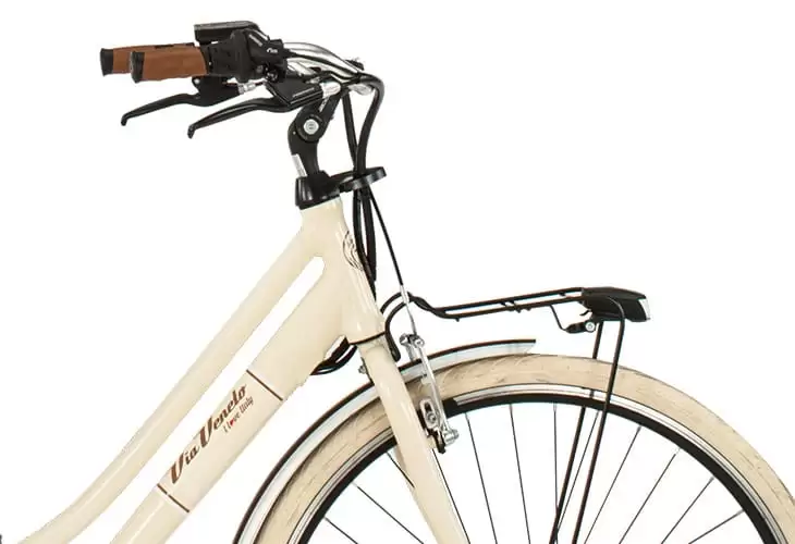 Xe đạp nữ phong cách Vintage chính hiệu từ Đức (Màu kem)