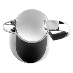 Bình giữ nhiệt Emsa CAMPO Isolierkanne Quick Tip, Chrom 1,0 L màu inox nội địa Đức