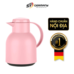 Bình giữ nhiệt EMSA Samba Vacuum F40103 1L màu hồng nhạt nội địa Đức