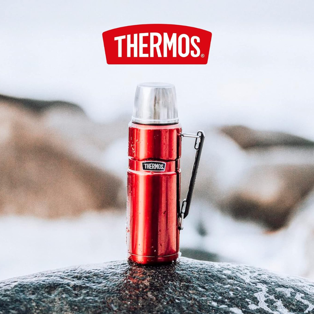 Bình giữ nhiệt Thermos 24H 1,2L màu đỏ