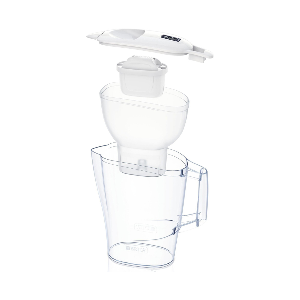 Bình lọc nước BRITA Aluna MX Pro white 2,4L kèm 3 lõi lọc