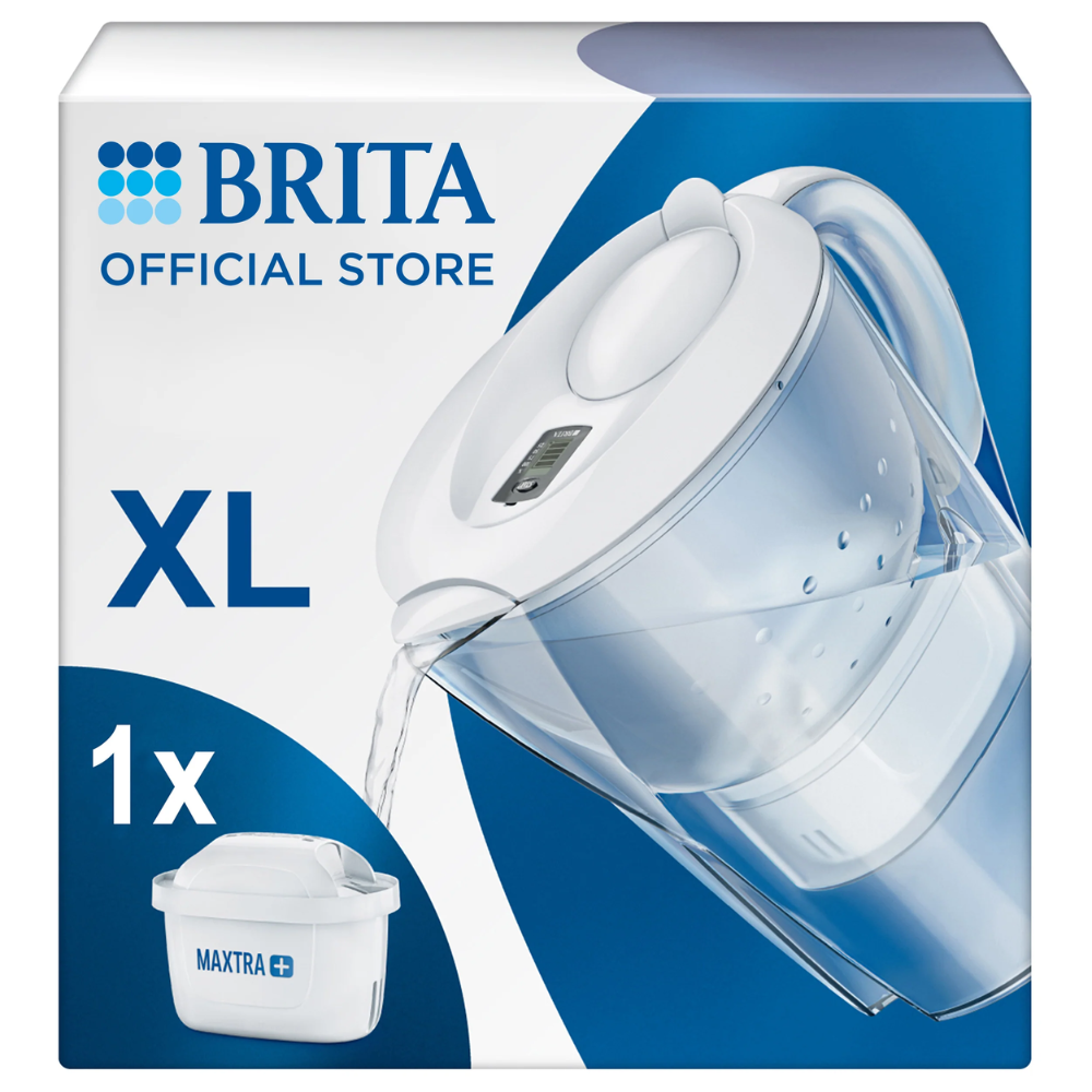 Bình lọc nước Brita Marella 3,5L kèm 4 lõi lọc nội địa Đức