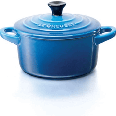 Bộ 4 nồi mini Le Creuset Cocotte màu xanh Marseile