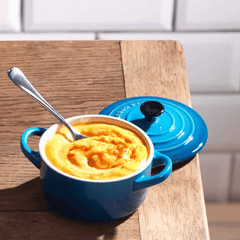 Bộ 4 nồi mini Le Creuset Cocotte màu xanh Marseile