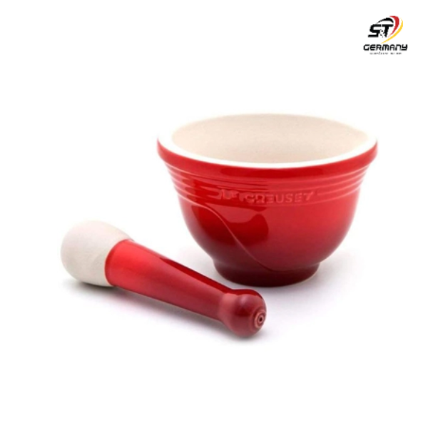 Bộ Chày Cối Lecreuset Mortar & Pestle Cerise 300ml (màu đỏ)