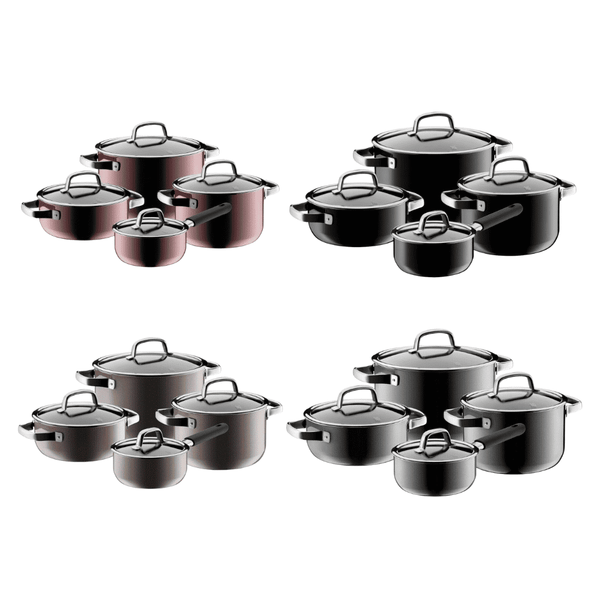 Bộ nồi WMF Fusiontec Mineral 4 món kèm quánh