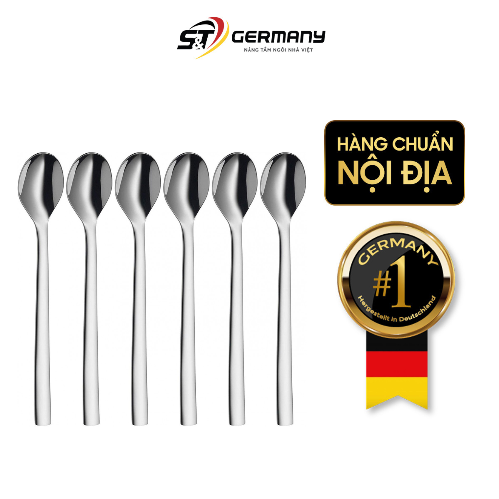 Bộ 6 thìa cà phê Latte WMF Nuova 19cm