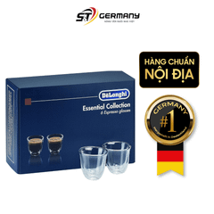 Set 6 cốc hai lớp cách nhiệt DeLonghi Espresso DLSC300 60ml