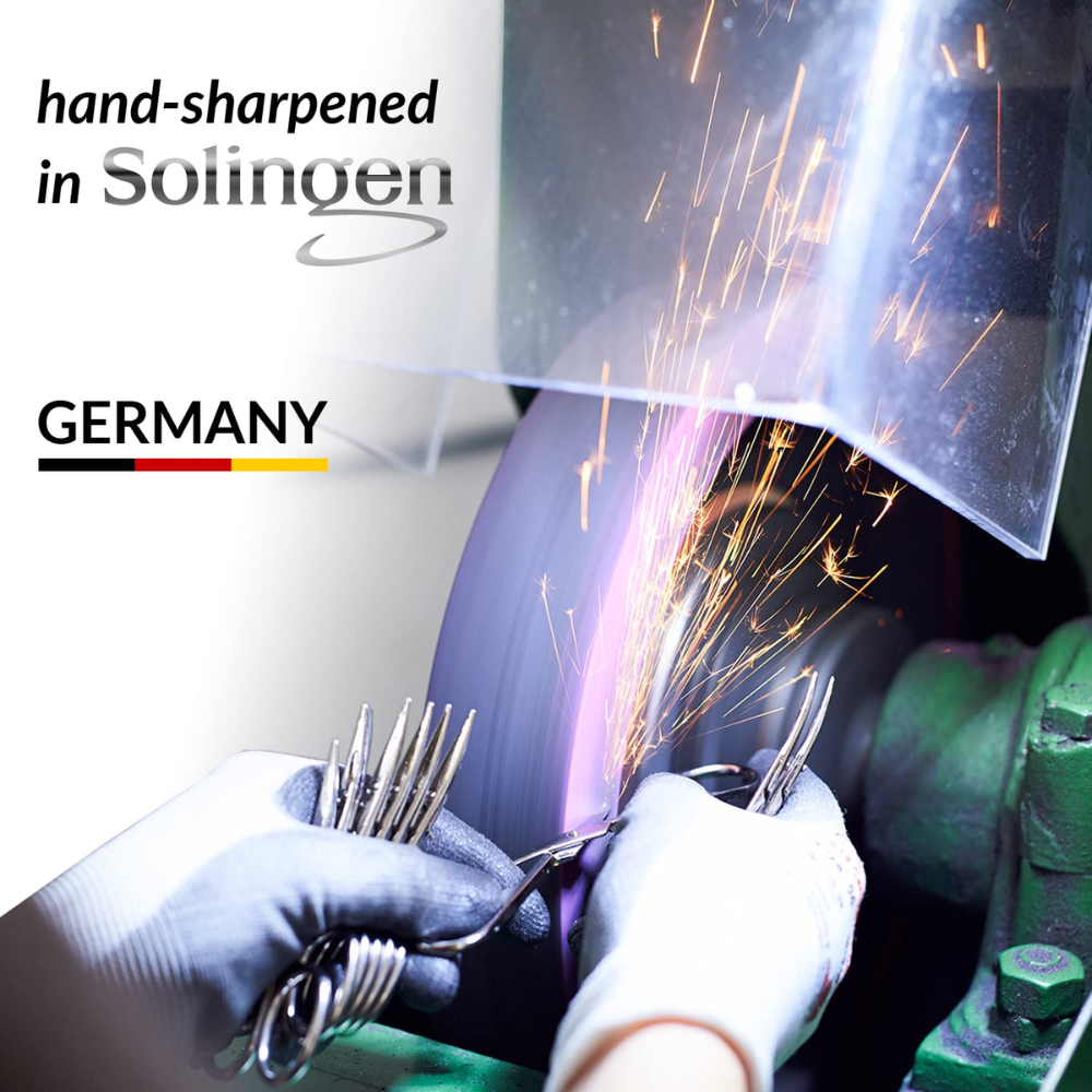 Bộ chăm sóc móng tay MarQus made in Germany màu xanh ngọc