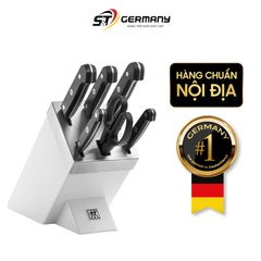 Bộ dao tự mài ZWILLING Gourmet 7 món made in Germany màu trắng