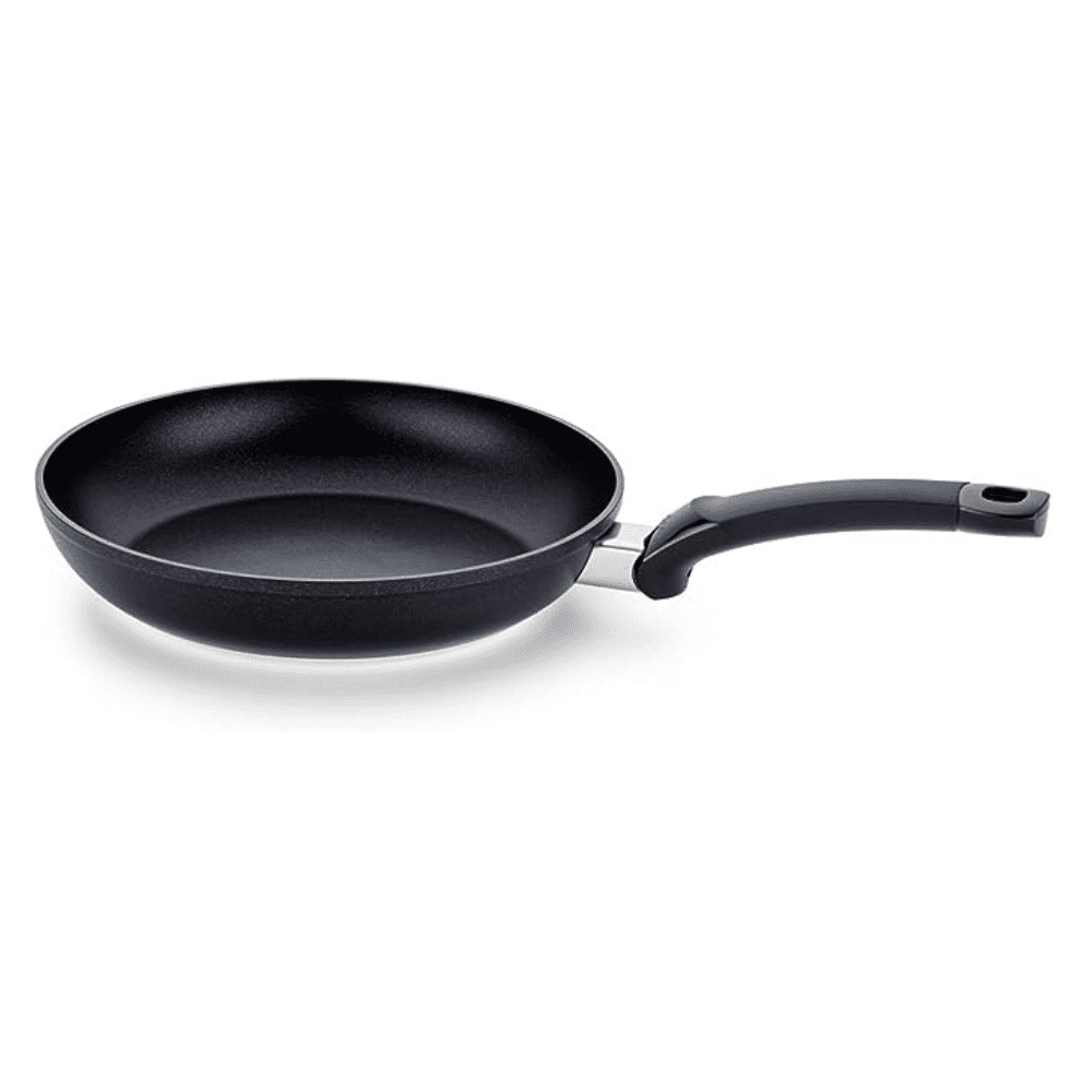 Bộ nồi Fissler Profi set 3 nồi kèm chảo 26cm màu đen vung inox made in Germany