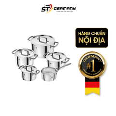 Bộ nồi Zwilling Bellasera 5 món quai đen