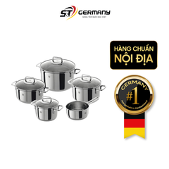 Bộ nồi ZWILLING Quadro 5 món vung kính
