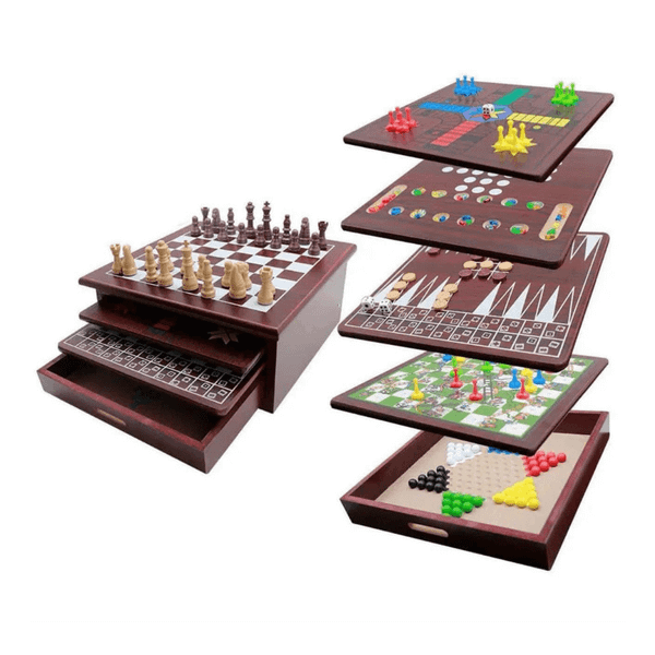 Bộ trò chơi 10in1 JEUX nội địa Đức