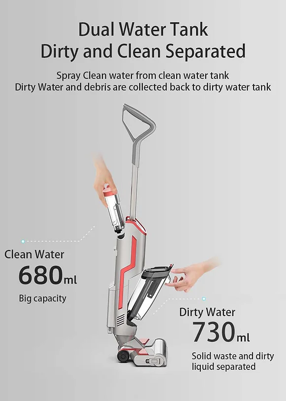 Máy hút bụi lau nhà diệt khuẩn Mamibot Klomo Multi Surface Floor Cleaner