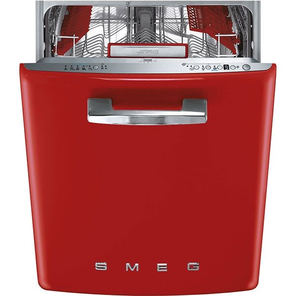 Máy rửa bát SMEG ST2FABRD màu đỏ