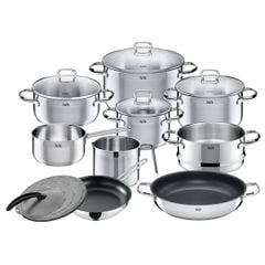 Bộ nồi SILIT Toskana 10 món kèm vung chắn mỡ