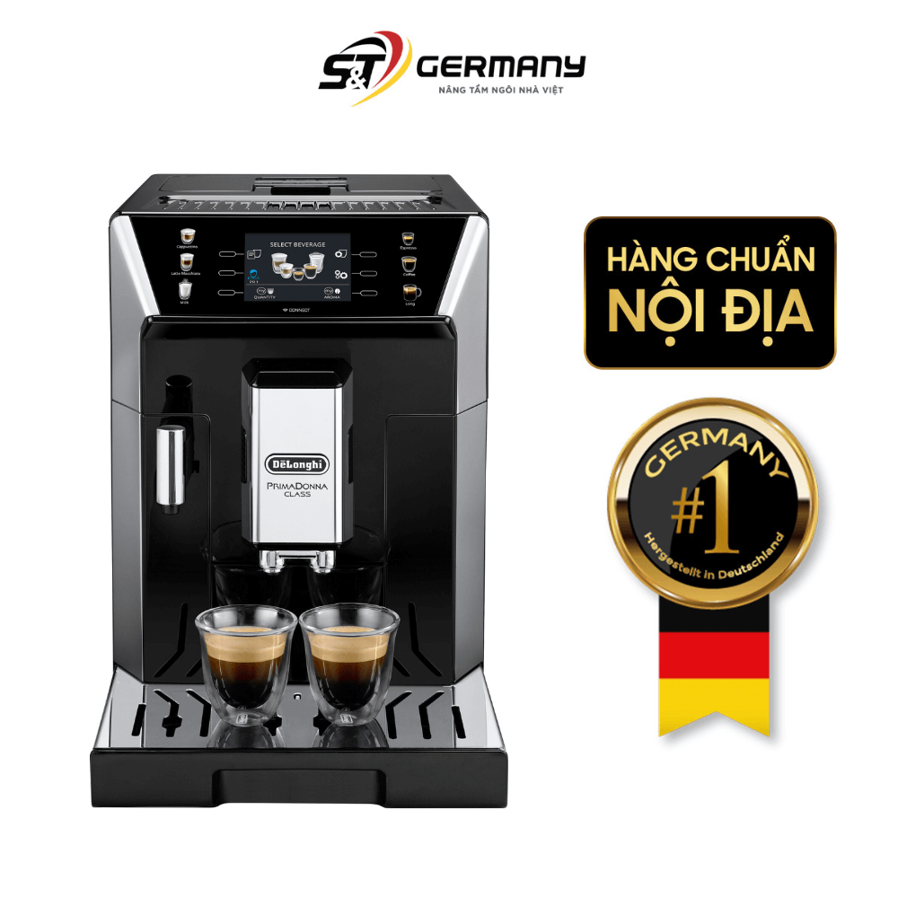 Máy pha cà phê tự động De'Longhi Prima Donna Class ECAM 550.65.SB màu đen