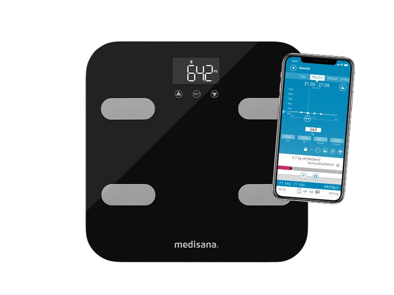 Cân phân tích cơ thể WiFi BS 602 kết nối