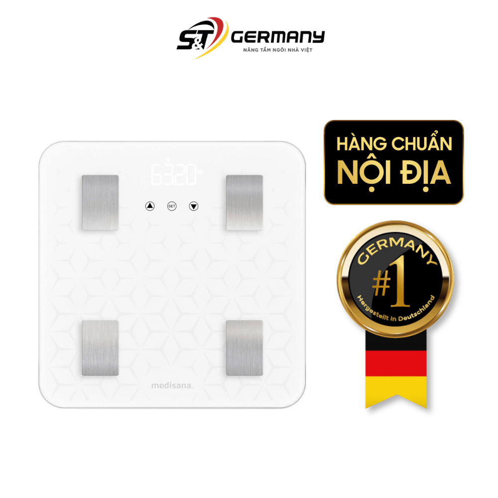 Cân Điện Tử Phân Tích Sức Khỏe Medisana 7in1 BS310 Connect
