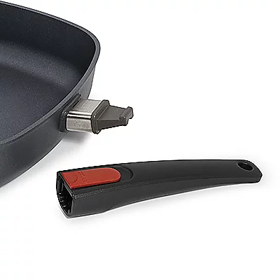 Lot De 2 Poêles à Induction Duke-Handel - 24 Cm Et 28 Cm - Revêtement Diamant, Manche Amovible