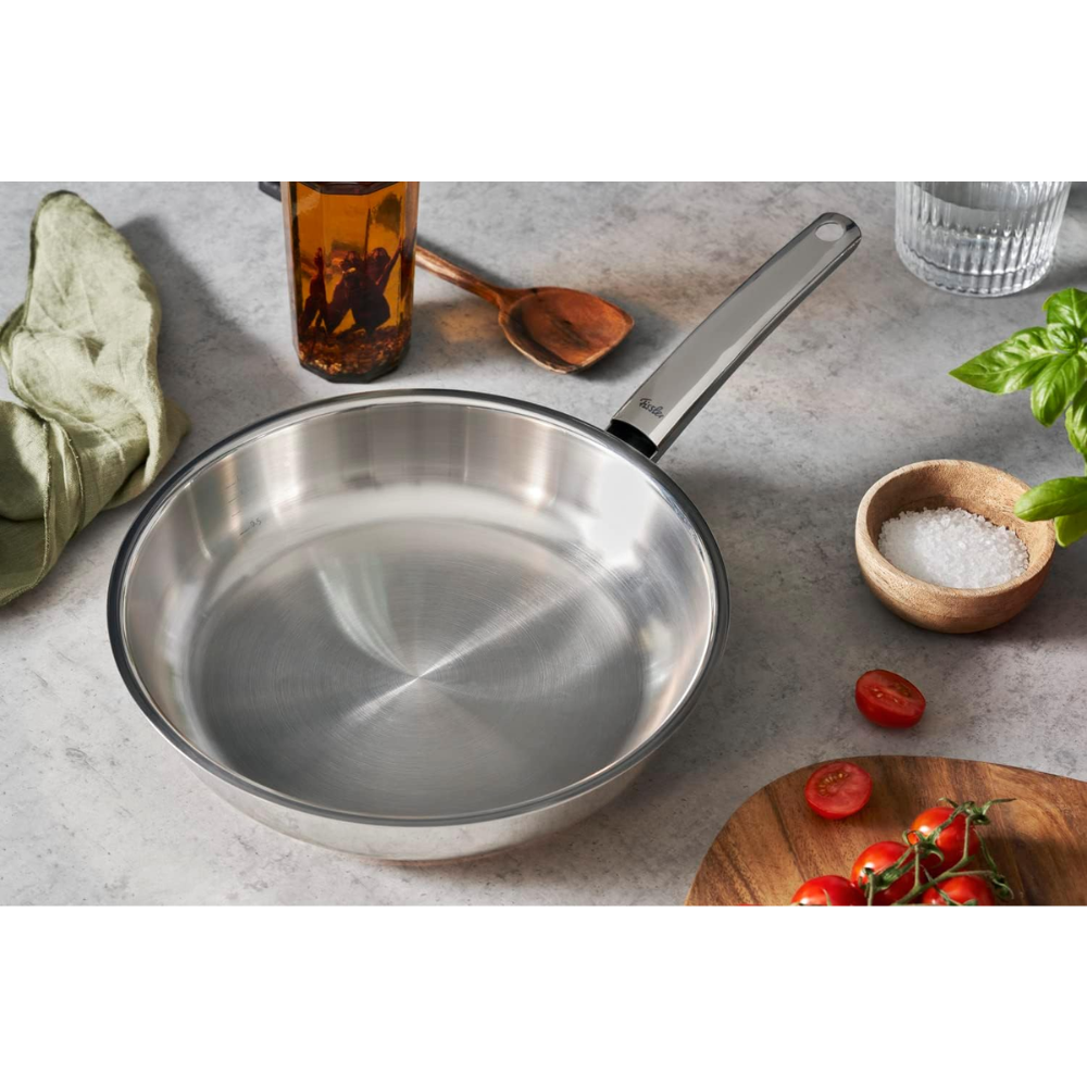 Chảo inox Fissler Crispy Steelux Pro 24cm made in Germany