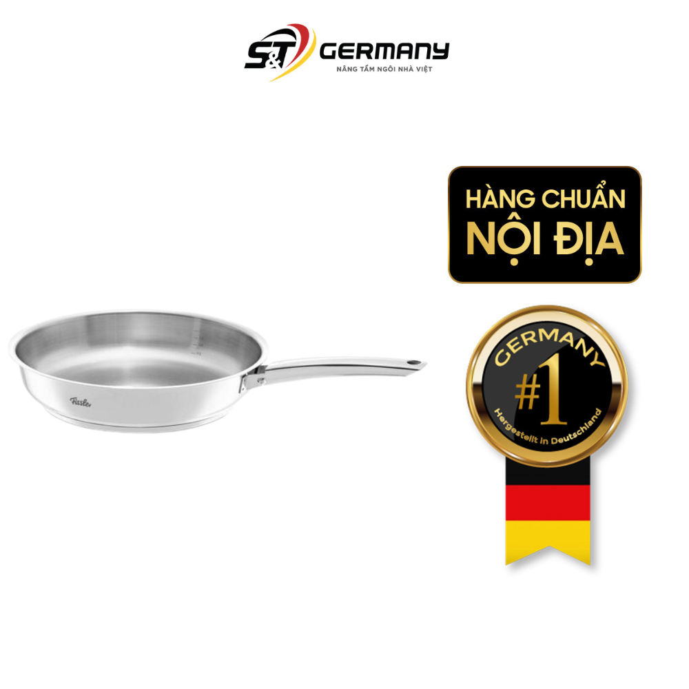 Fissler Crispy Steelux Comfort koekenpan, 24cm | Voordelig kopen bij